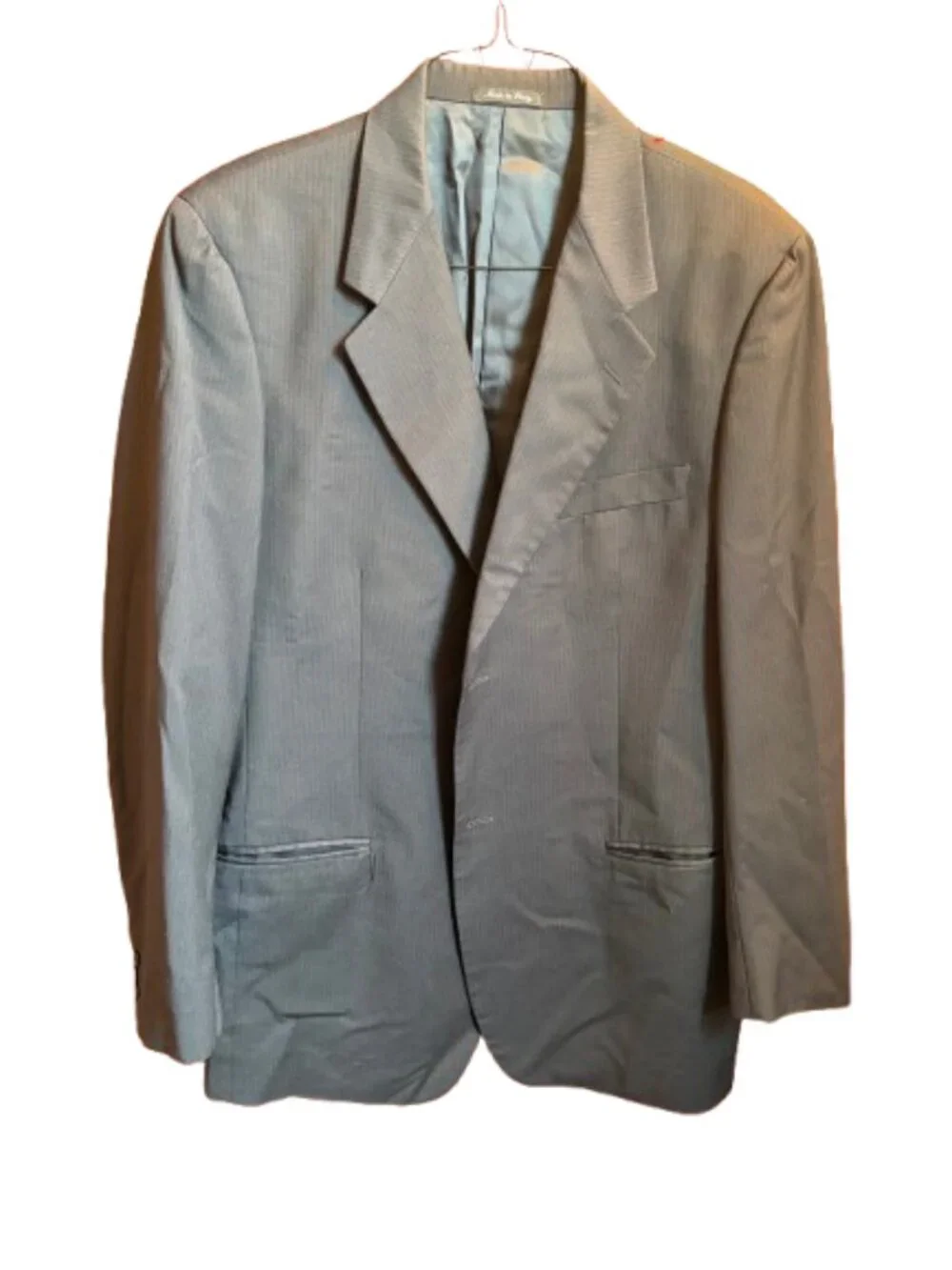 Share Barney’s New York Blazer Men’s 54 Silk Blend Black Sport Jacket Italy